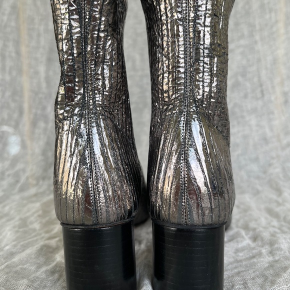Isabel Marant Datsy Boots Silver (Size 8-8.5) - Picture 6 of 12